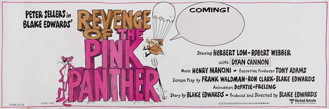 Revenge of the Pink Panther - Plakaty