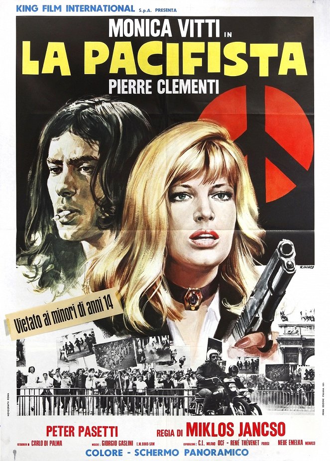 La pacifista - Plakáty