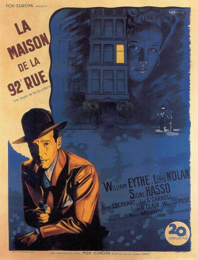 The House on 92nd Street - Affiches