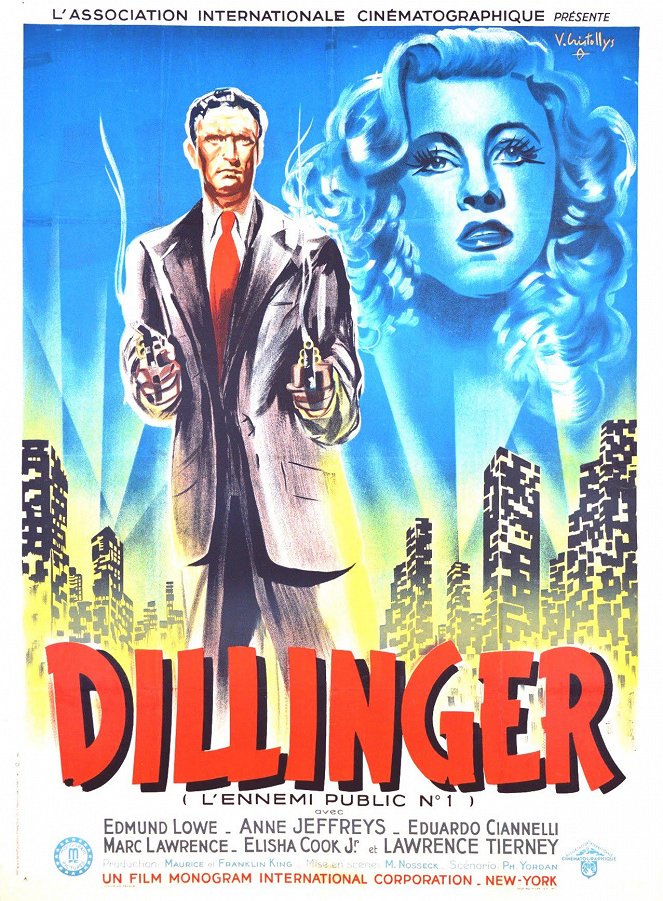Dillinger, l'ennemi public n°1 - Affiches