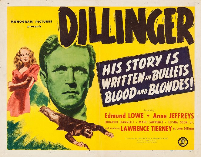 Dillinger, el enemigo público nº 1 - Carteles