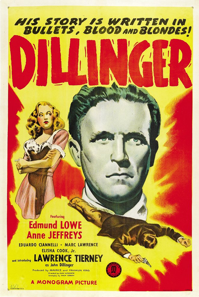 Dillinger, l'ennemi public n°1 - Affiches