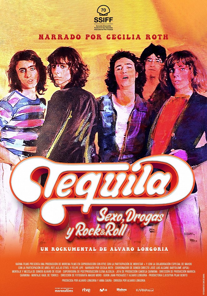 Tequila. Sexo, drogas y rock and roll - Plakaty