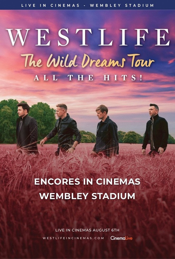 Westlife - Live at Wembley Stadium - Affiches