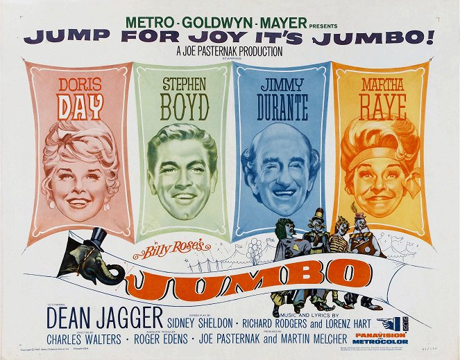 Jumbo, la sensation du cirque - Affiches