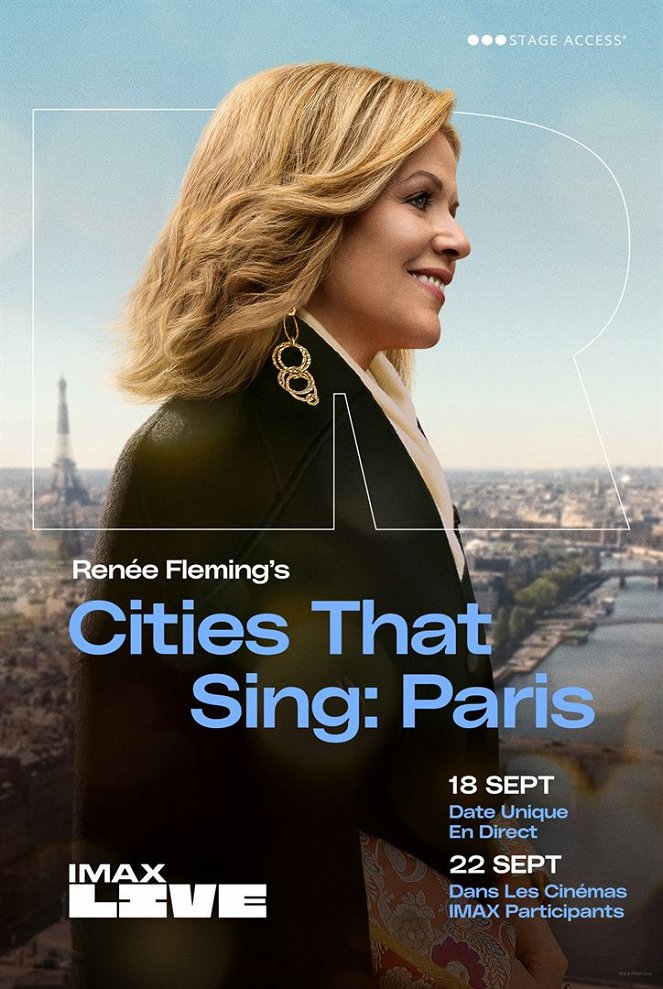 Renée Fleming's Cities That Sing - Paris - Carteles
