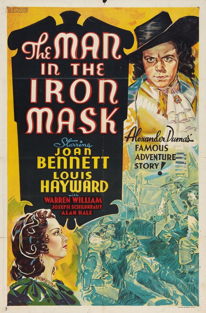 The Man in the Iron Mask - Plakaty