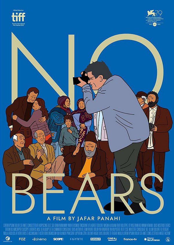 Medvede tu nie sú - Plagáty
