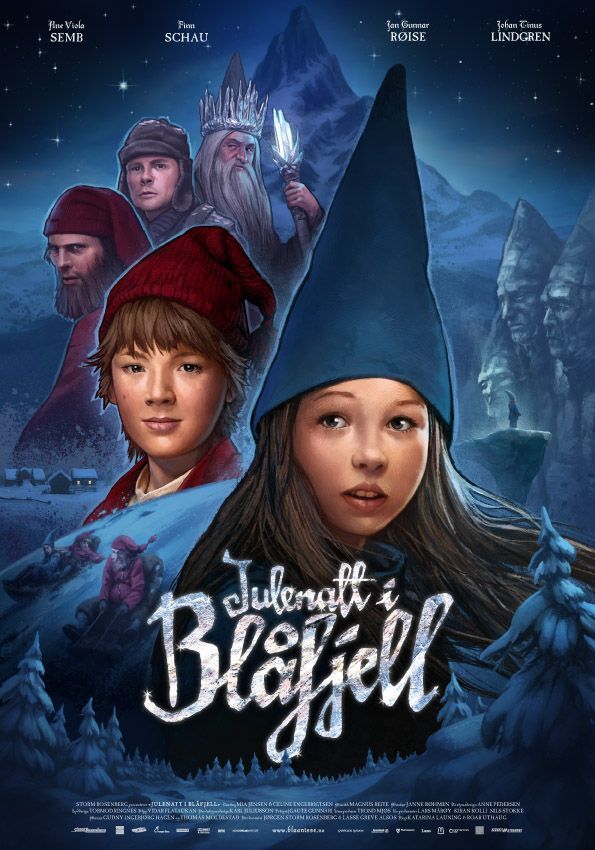 Julenatt i Blåfjell - Plakátok