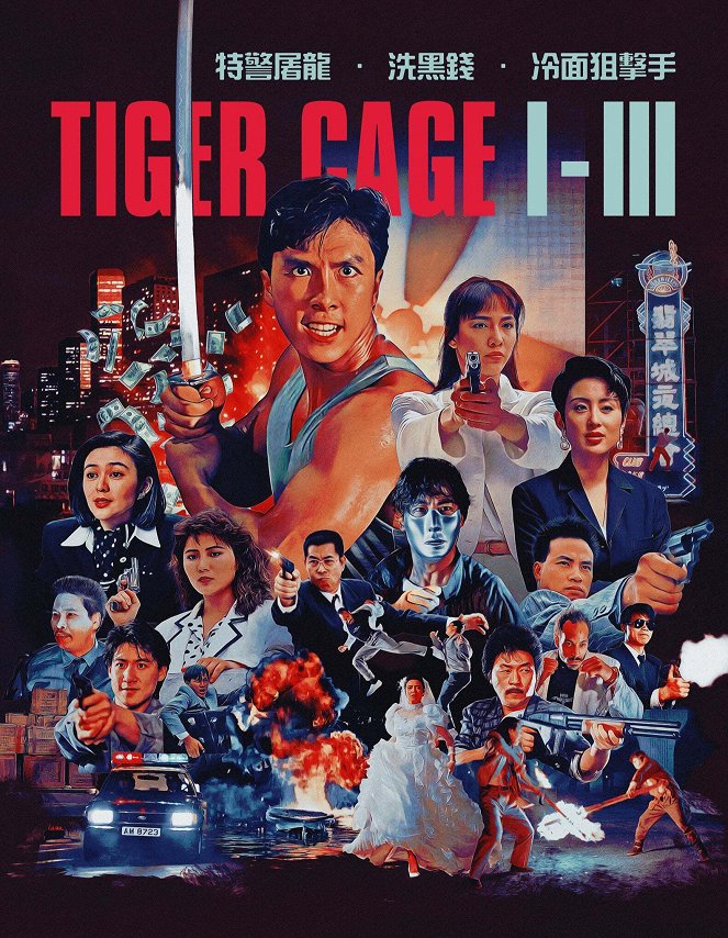 Tiger Cage 3 - Posters