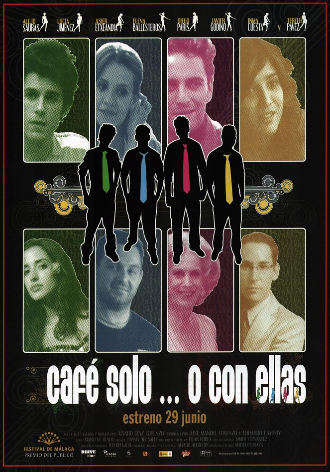 Café solo o con ellas - Plakate