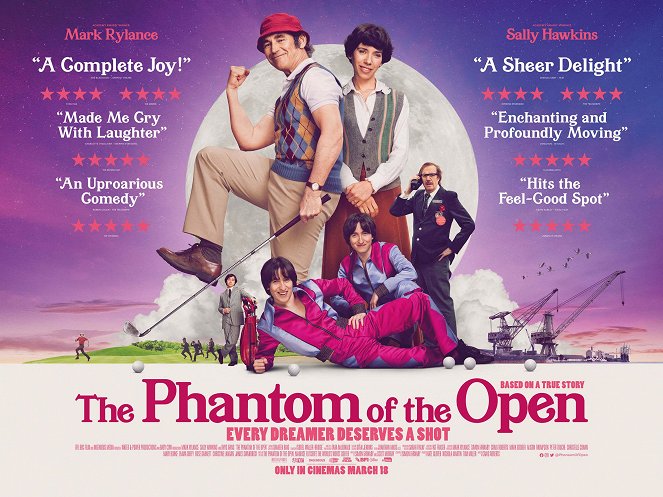 The Phantom of the Open - Posters