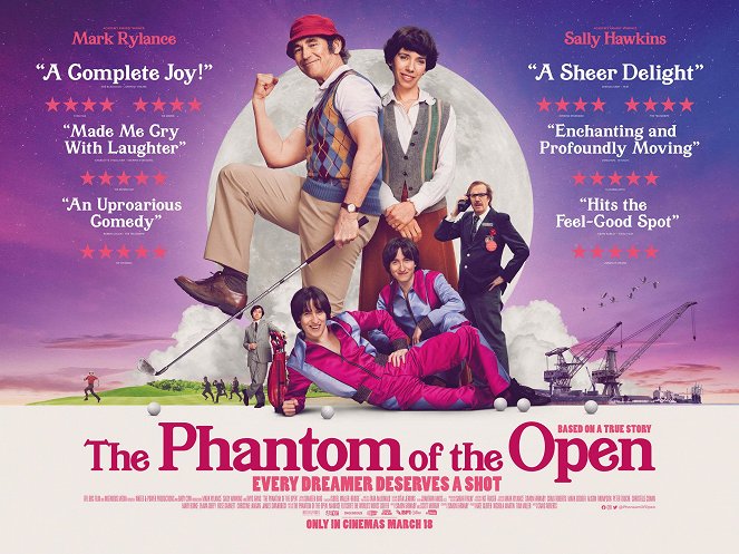 The Phantom of the Open - Affiches