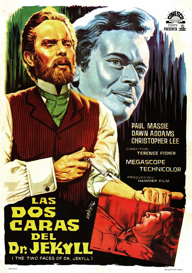 Las dos caras del Dr. Jekyll - Carteles