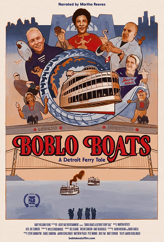 Boblo Boats: A Detroit Ferry Tale - Plakaty