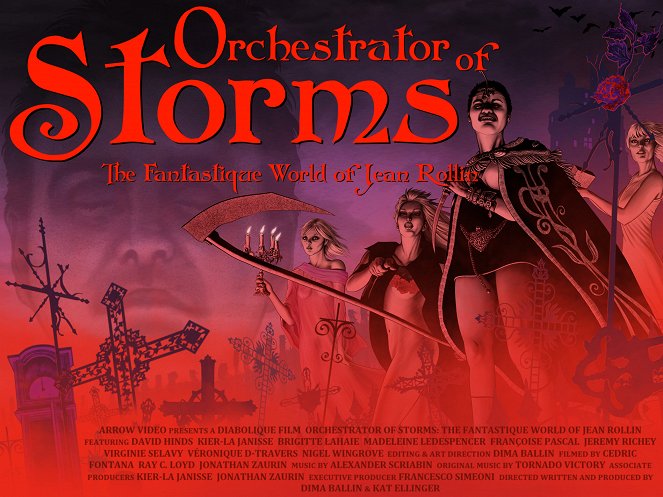 Orchestrator of Storms: The Fantastique World of Jean Rollin - Plakate