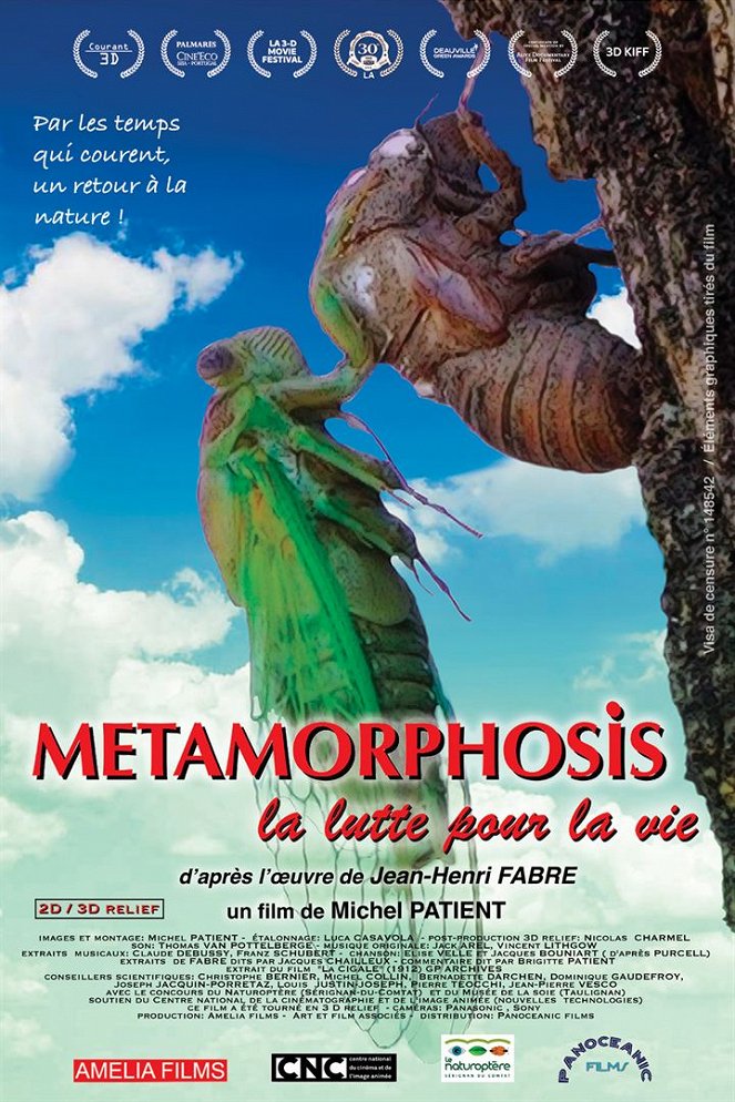 Metamorphosis, la lutte pour la vie - Plakáty