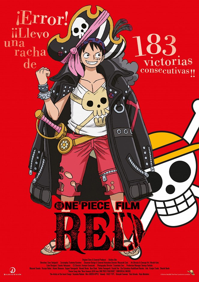 One Piece Film: Red - Carteles