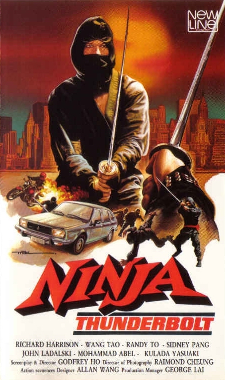 Ninja Thunderbolt - Carteles