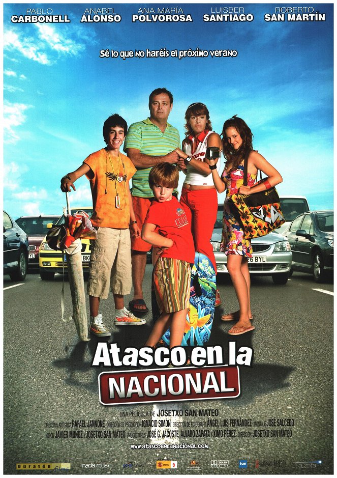 Atasco en la Nacional - Plakate