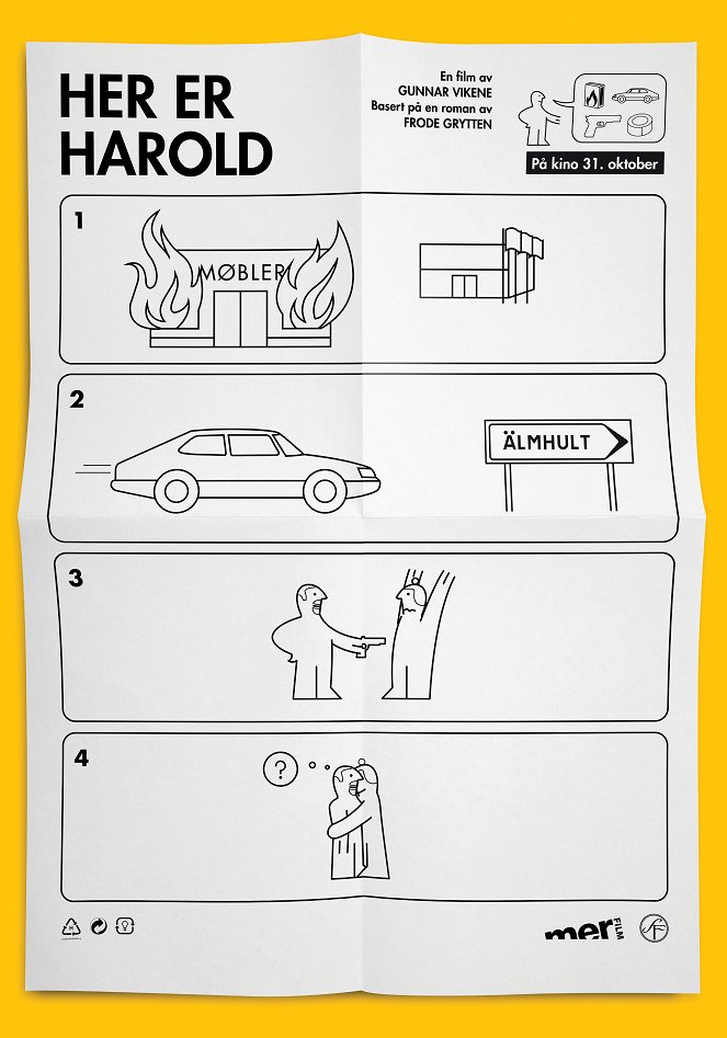 Harold y su manual de secuestro - Carteles