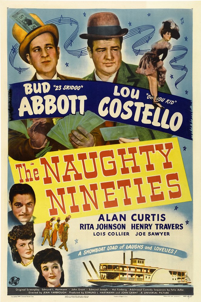 The Naughty Nineties - Affiches