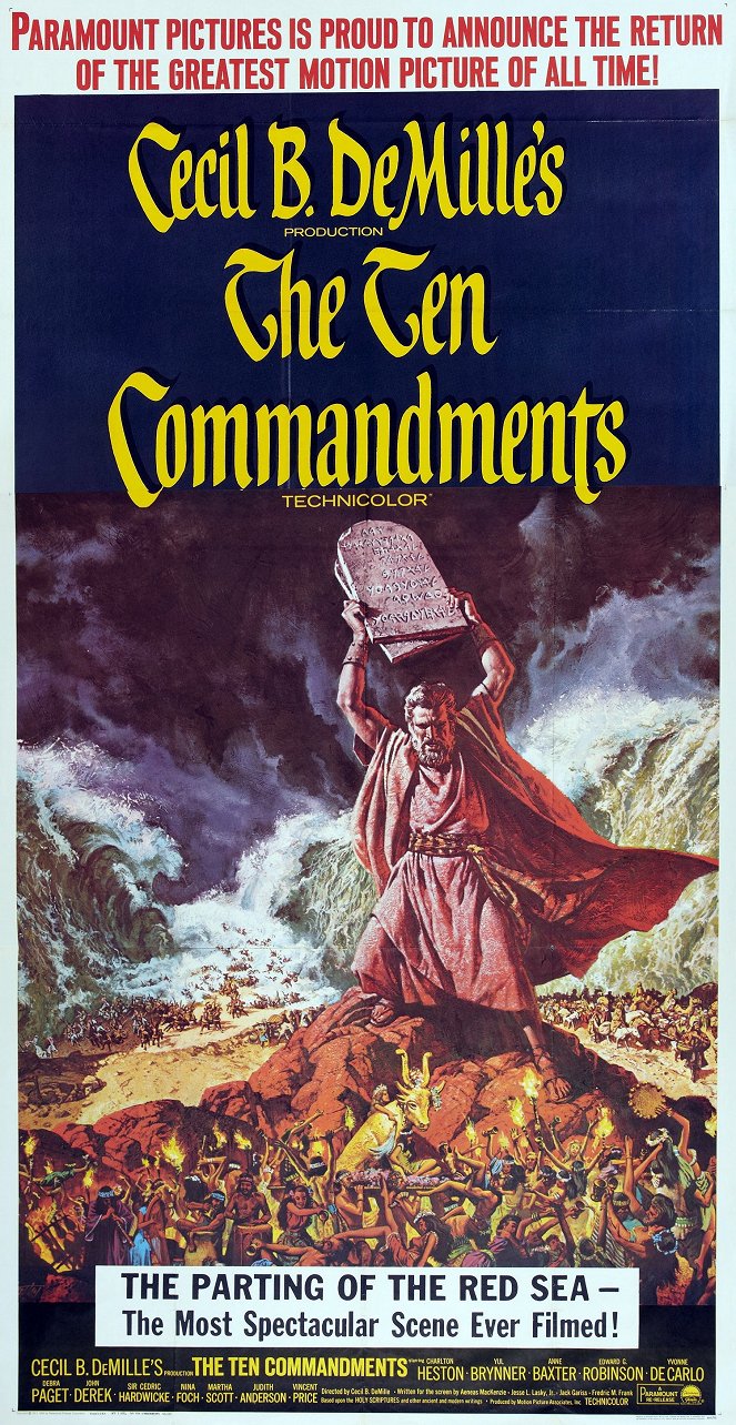 Tízparancsolat - Plakátok