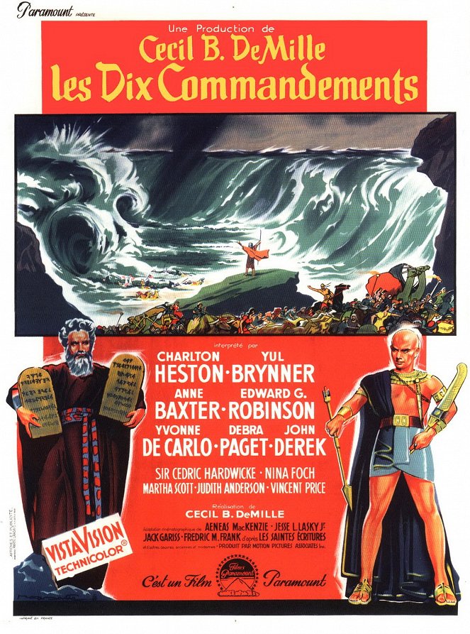 Les Dix Commandements - Affiches