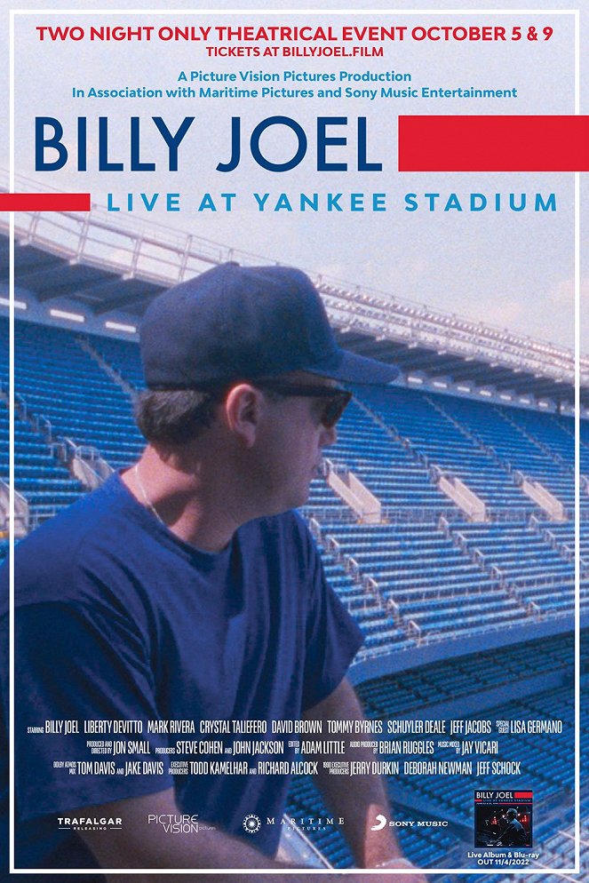 Billy Joel: Live at Yankee Stadium - Plakáty