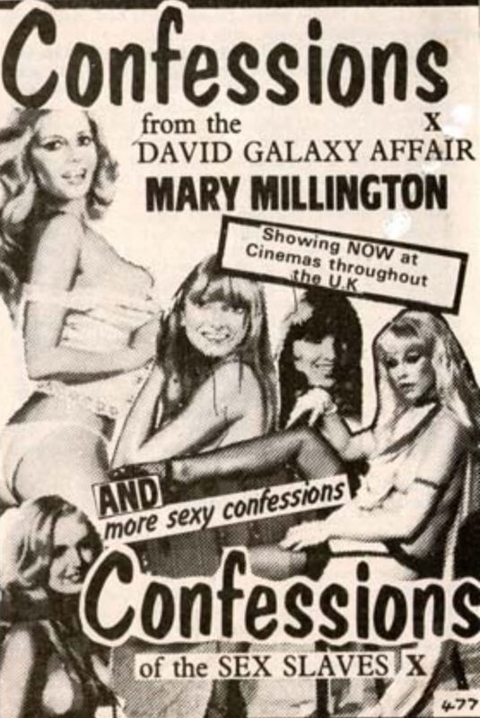 Confessions from the David Galaxy Affair - Plakáty