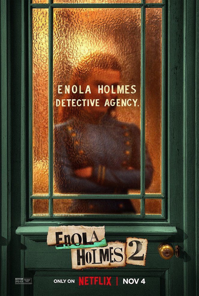Enola Holmes 2 - Carteles