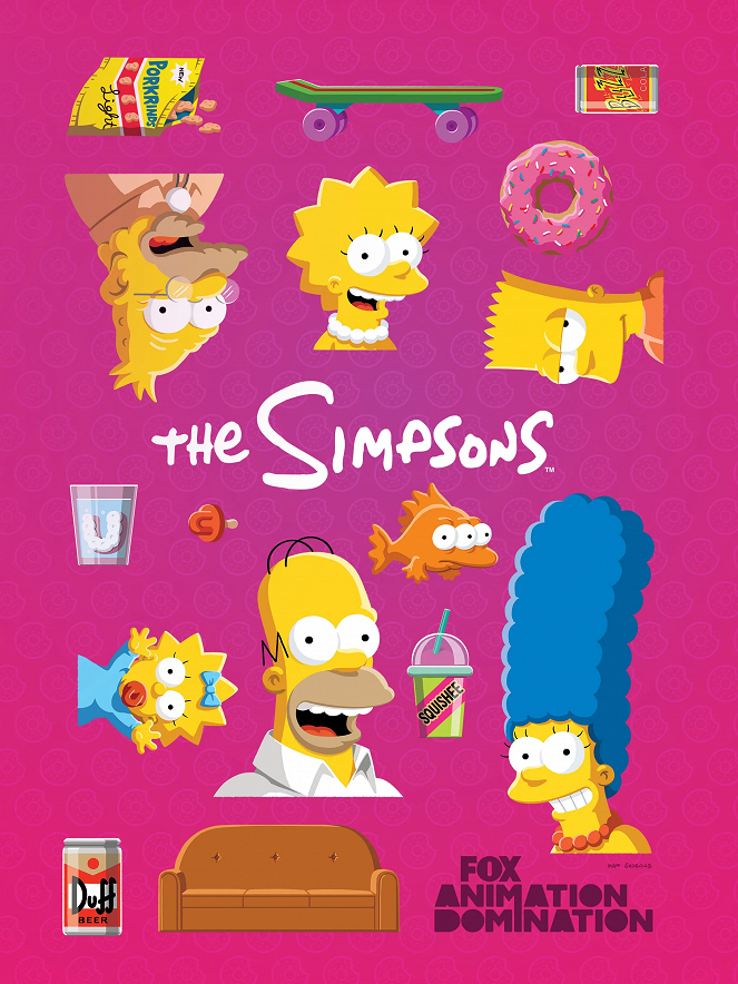 Simpsonovi - Simpsonovi - Série 34 - Plakáty