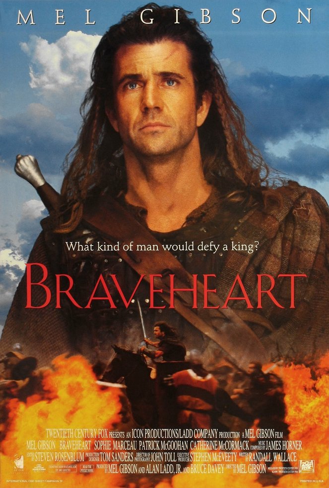 Braveheart - Den okuvlige - Julisteet