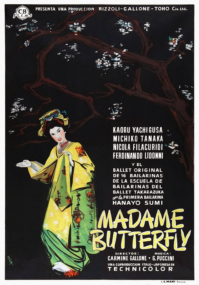 Madame Butterfly - Carteles