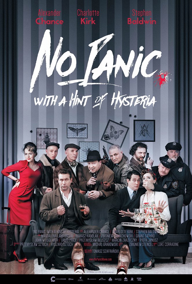 No Panic, With a Hint of Hysteria - Plakate