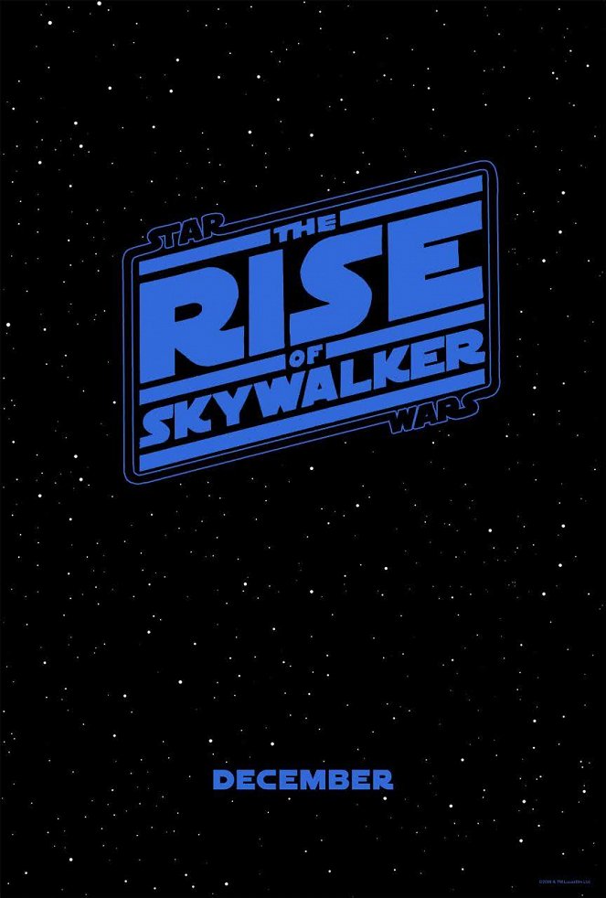 Star Wars Episodio IX: El ascenso de Skywalker - Carteles