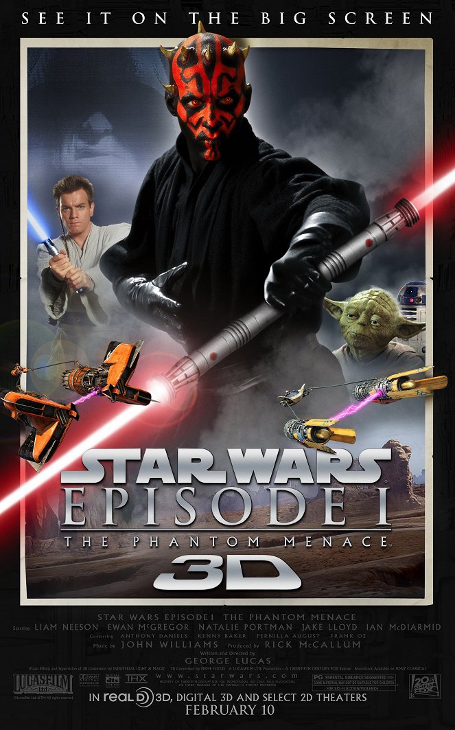 Star Wars: Epizoda I - Skrytá hrozba - Plakáty