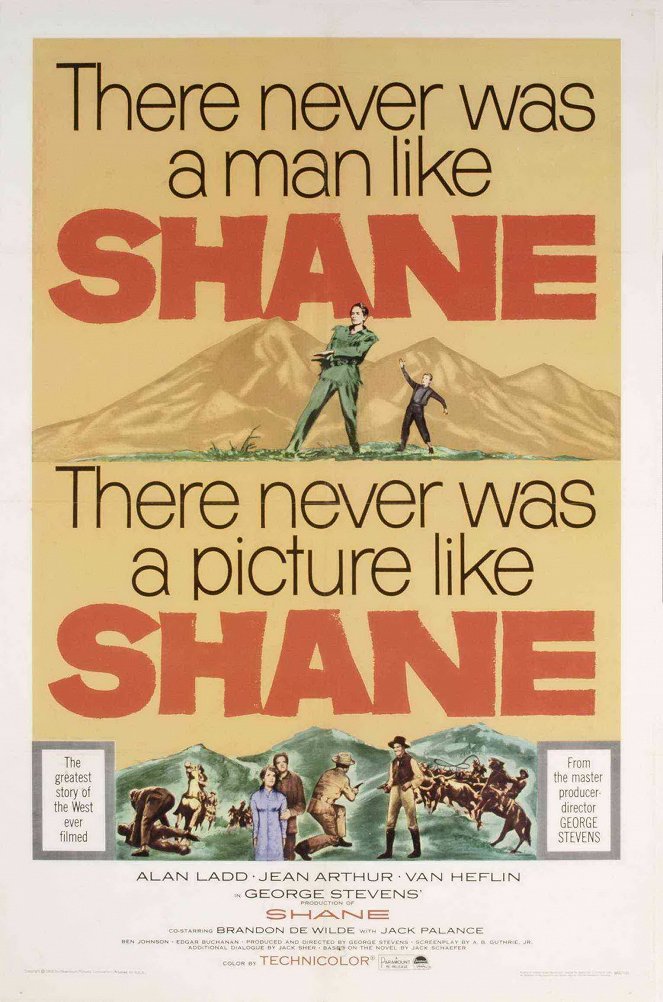 Shane - Affiches