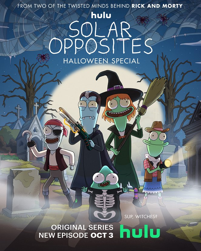 Solar Opposites - A Sinister Halloween Scary Opposites Solar Special - Posters