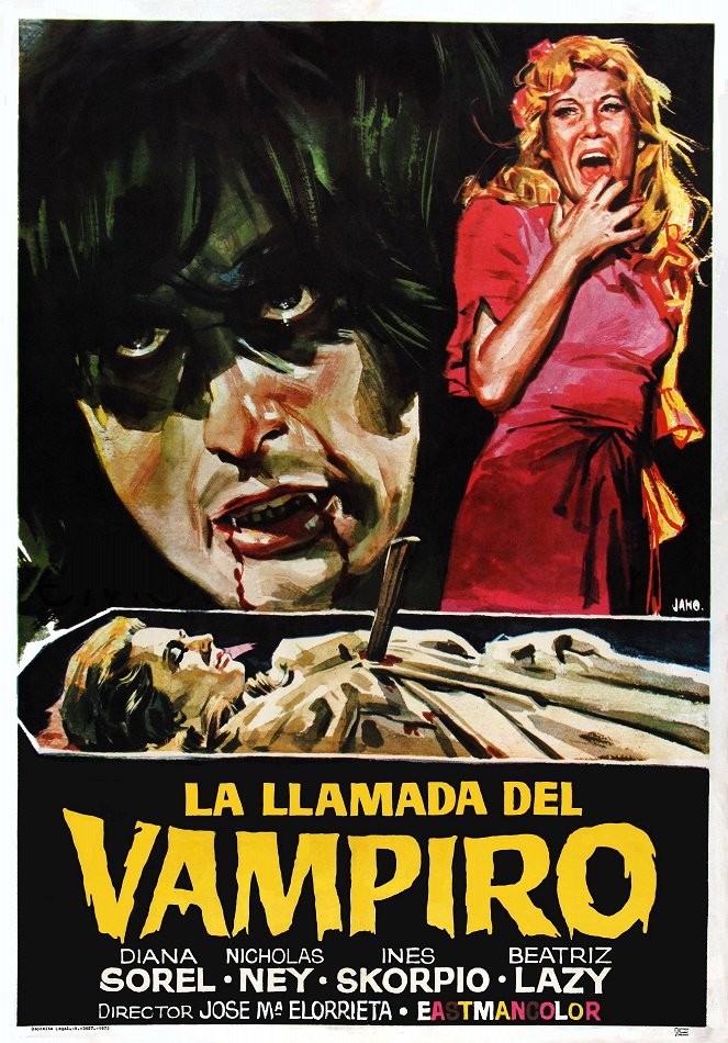 La llamada del vampiro - Plakate