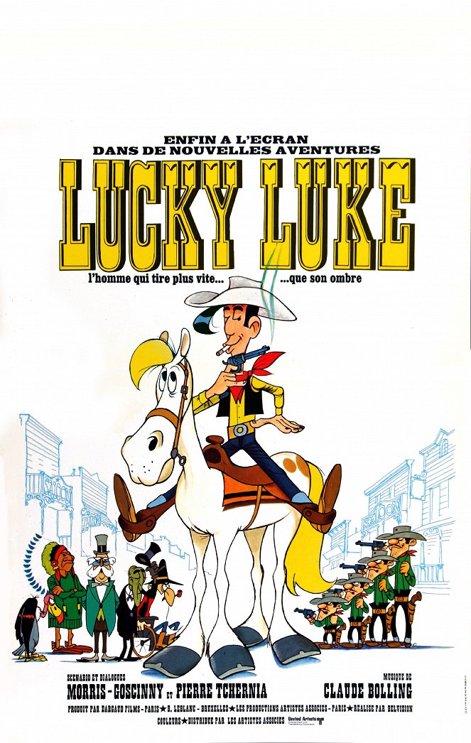 Lucky Luke és a nagyváros - Plakátok