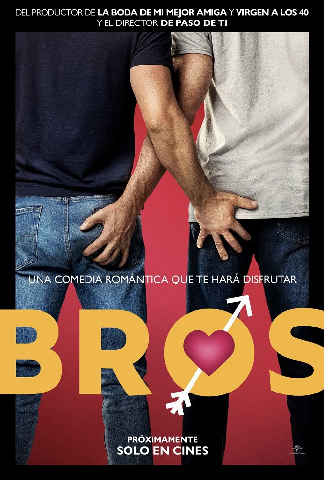 Bros, más que amigos - Carteles