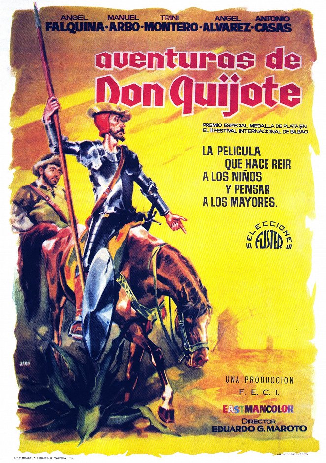 Aventuras de Don Quijote - Plakaty