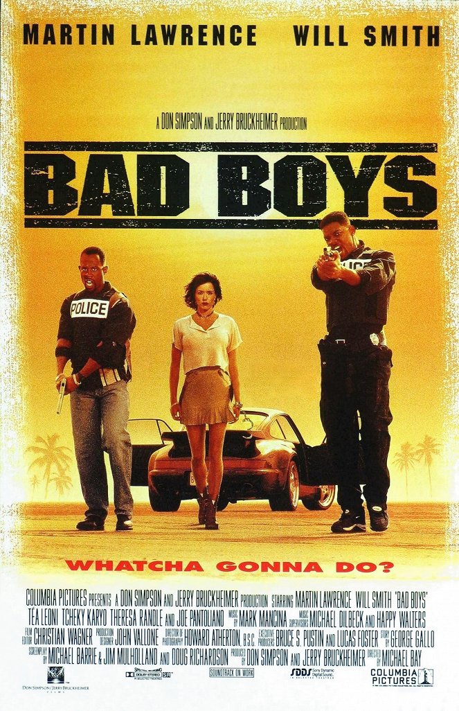 Os Bad Boys - Cartazes