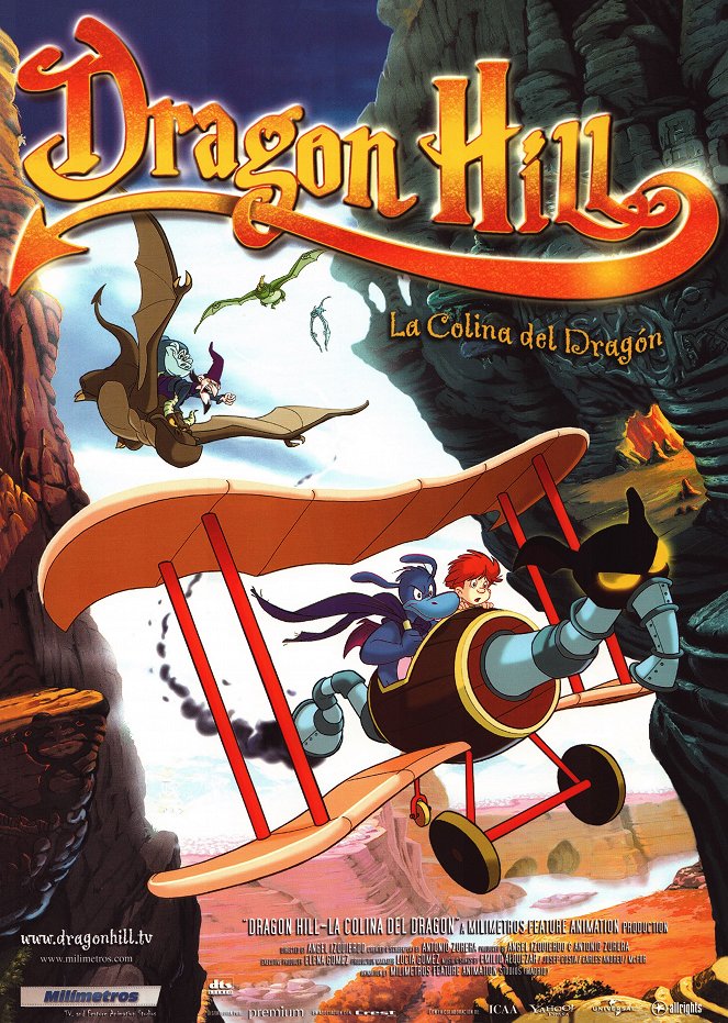 Dragon Hill. La colina del dragón - Carteles