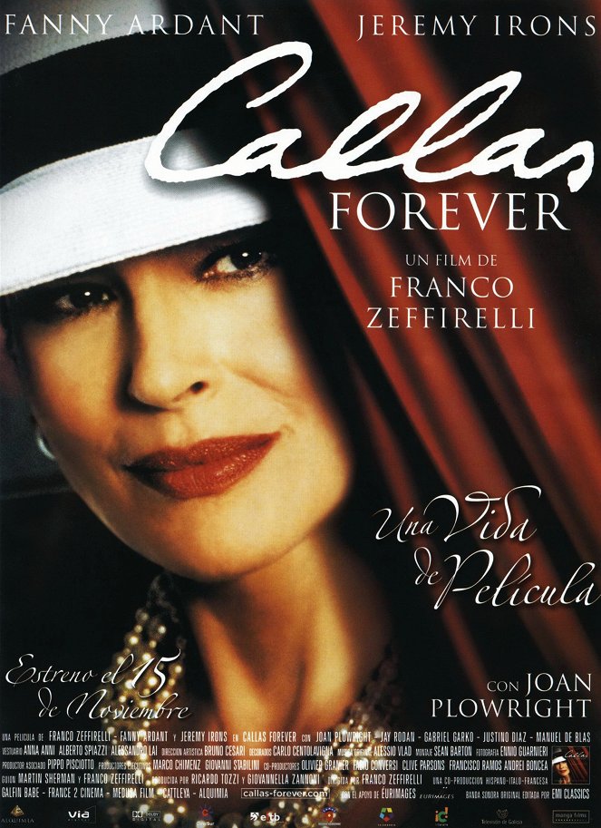Nesmrtelná Callasová - Plakáty