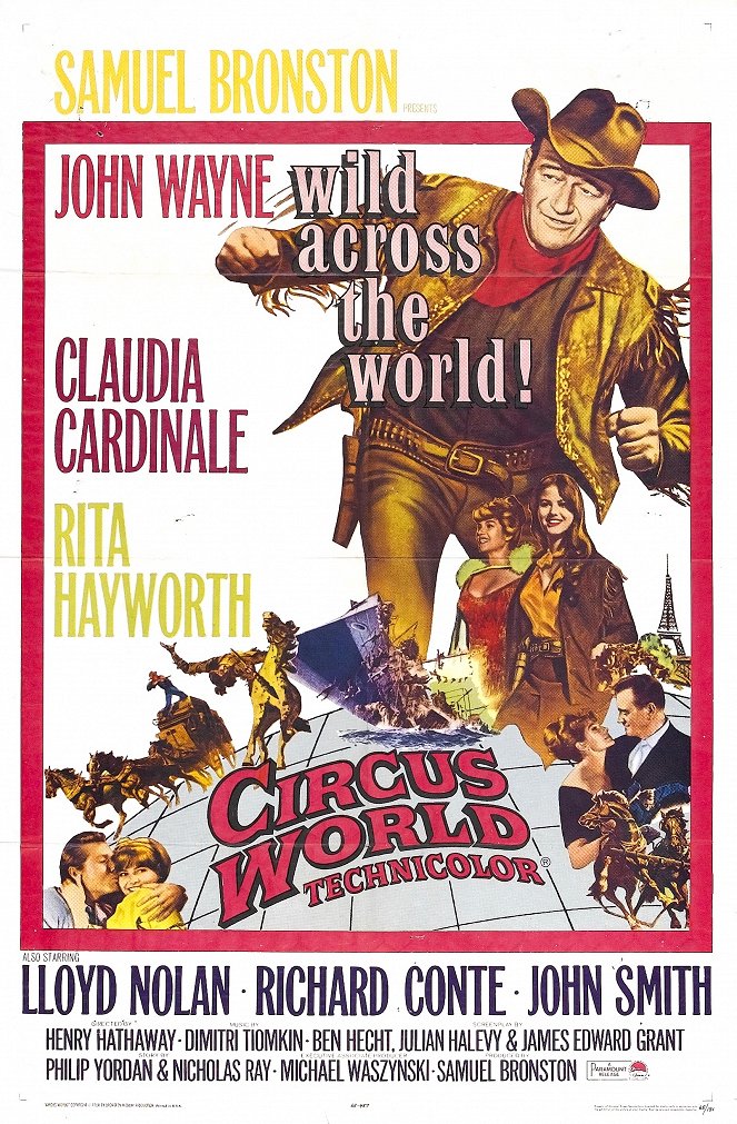 El fabuloso mundo del circo - Carteles