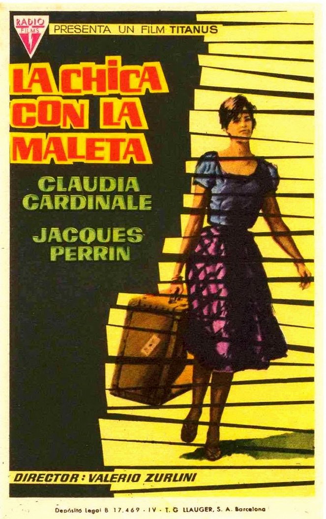 La chica con la maleta - Carteles