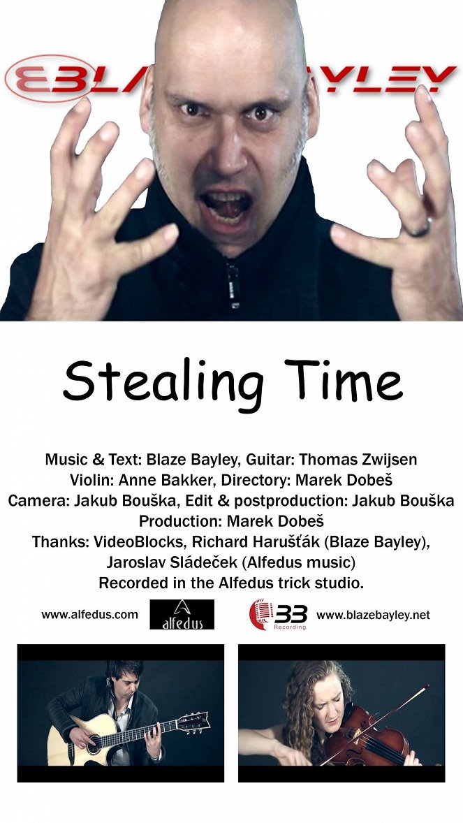 Blaze Bayley: Stealing Time - Posters