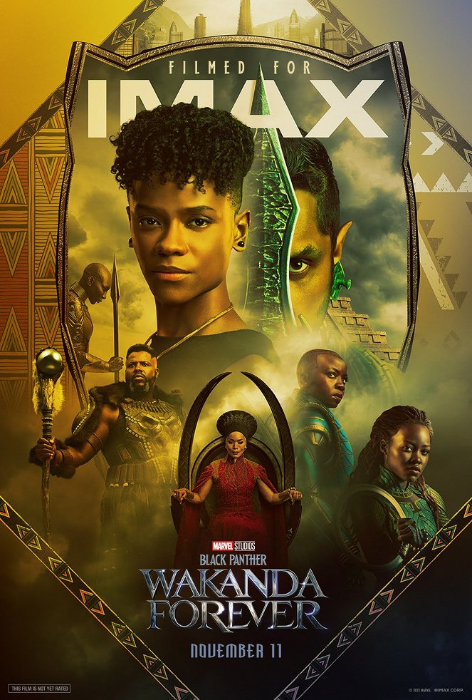Čierny Panter: Navždy Wakanda - Plagáty